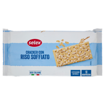 Selex Cracker Con Riso Soffiato 10 x 30 g