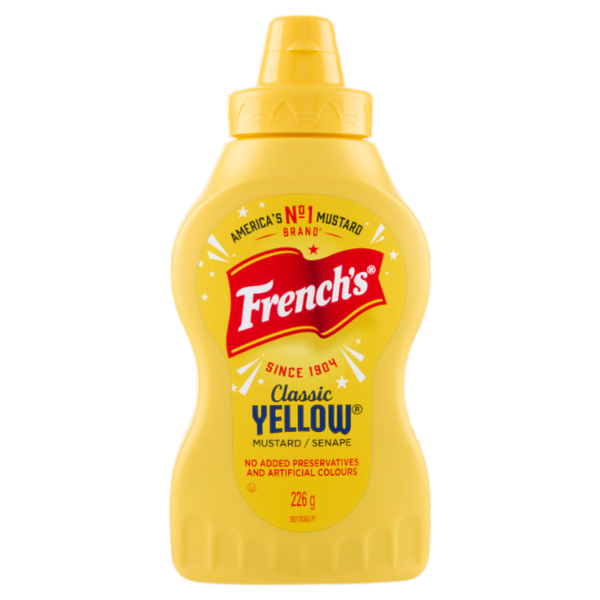 French's Classic Yellow Senape 226 g