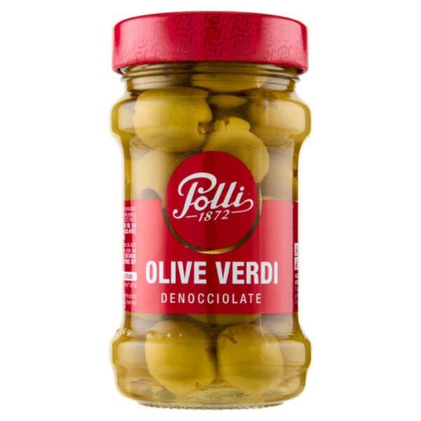 Polli Olive Verdi Denocciolate 195 g