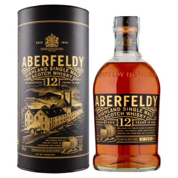 Aberfeldy Highland Single Malt Scotch Whisky 12 Years 700 ml