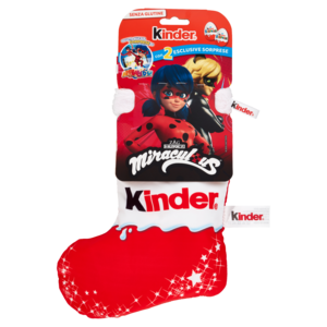 Kinder Calza Miraculous 7 Pezzi 232 g