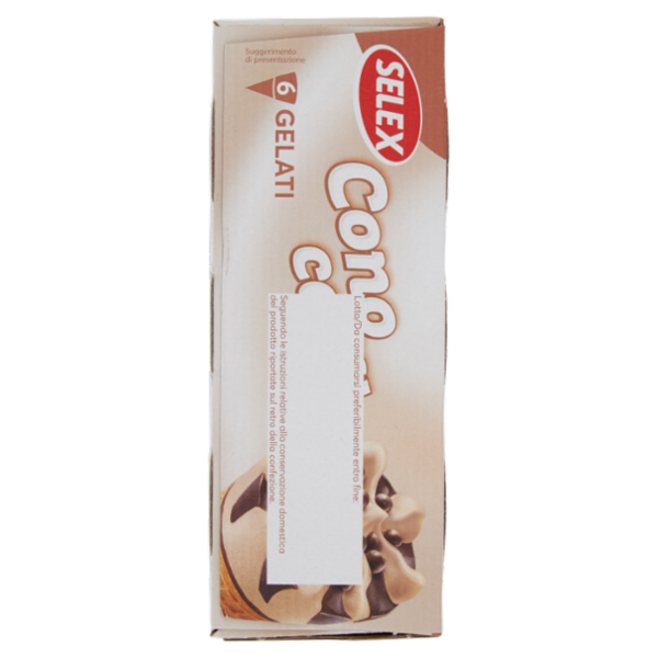 Selex 6 Coni di Gelato Caffè 450 g