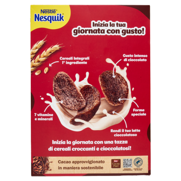 NESQUIK Conchigliette con Cereali Integrali al Cacao 375g