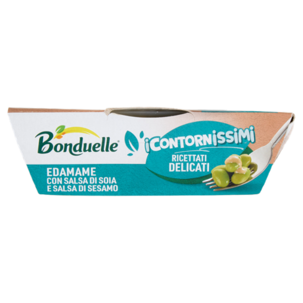 Bonduelle i Contornissimi Ricettati Delicati Edamame con Salsa di Soia e Salsa di Sesamo 120 g