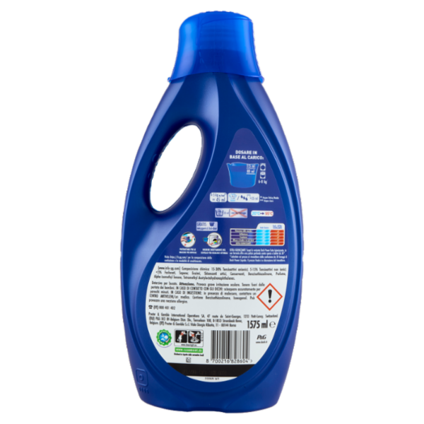 Dash Power Detersivo Liquido Lavatrice, Azione Extra-Igienizzante, 35 Lavaggi 1575 ml