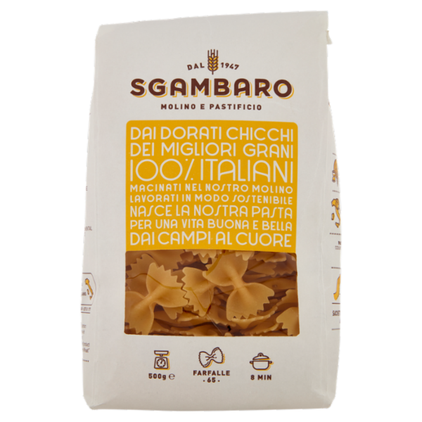 Sgambaro Farfalle N°65 500 g