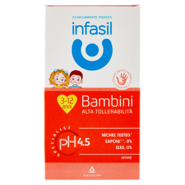 infasil pH Specialist 4.5 Intimo Bambini Alta Tollerabilità 200 ml