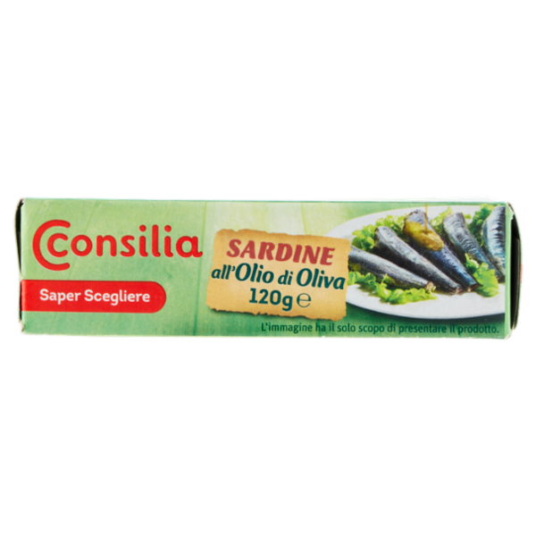 Consilia Saper Scegliere Sardine all'Olio di Oliva 120 g