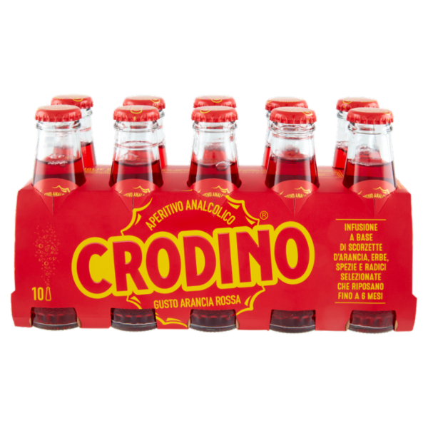 Crodino Gusto Arancia Rossa 10 x 10 cl