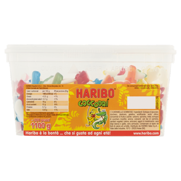 Haribo Coccodrí 1100 g