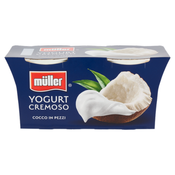 müller Yogurt Cremoso Cocco in Pezzi 2 x 125 g