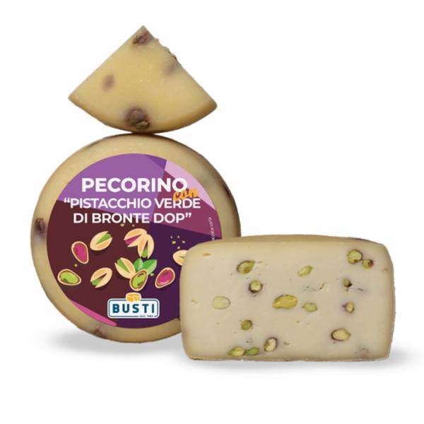 Busti Pecorino Con Pistacchio Verde Di Bronte