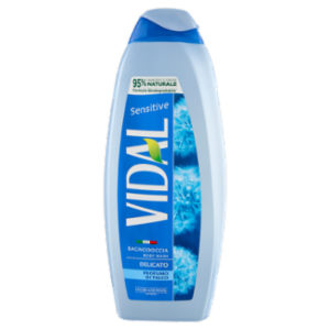 Vidal Sensitive Bagnodoccia Delicato Talco Liquido 600 Ml
