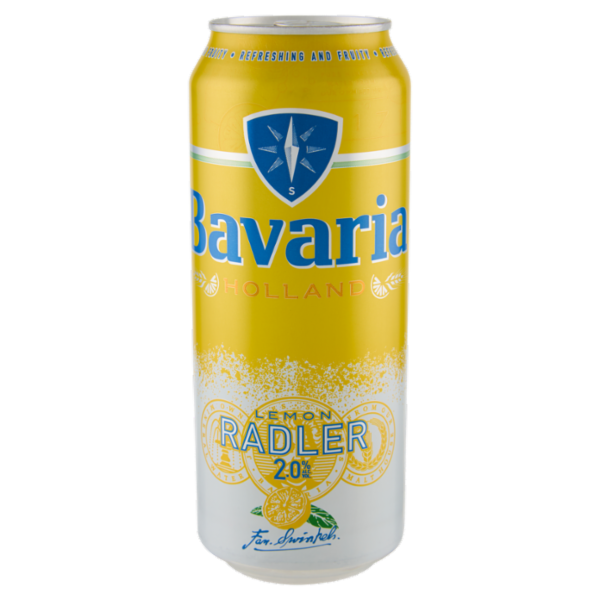 Bavaria Radler Lemon 2.0% 500 mL