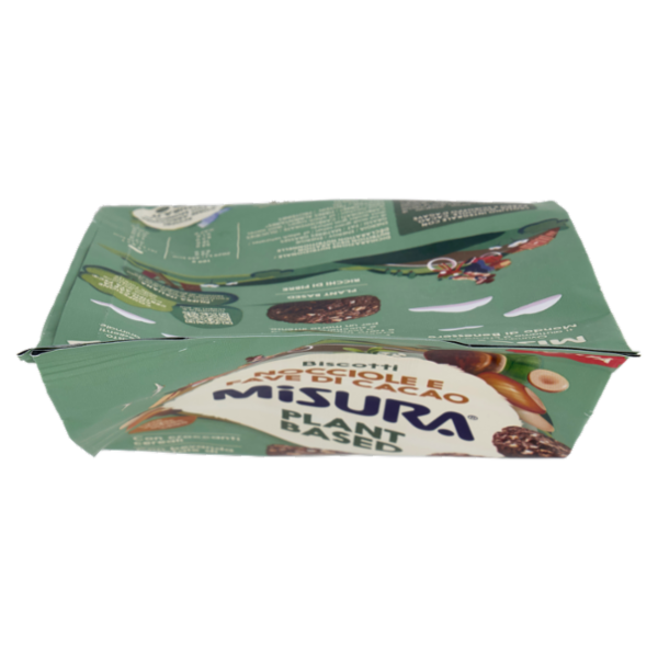 Misura Naturìcca Biscotti Nocciole e Fave di Cacao Plant Based 260 g