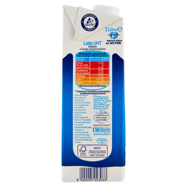 Mukki il Latte intero 1 Litro