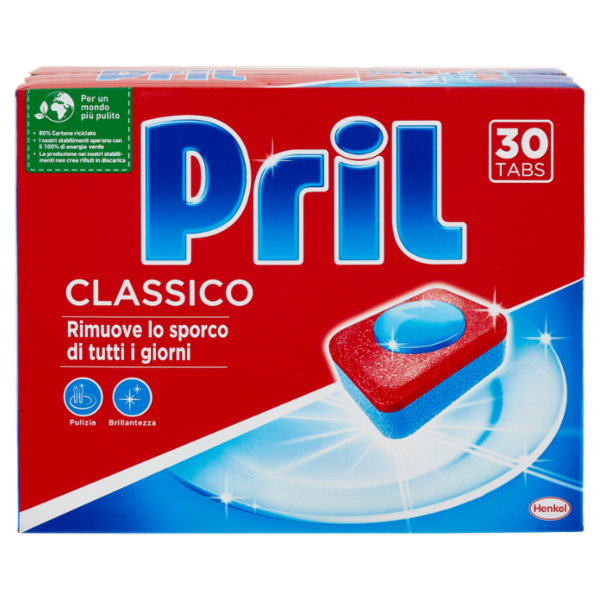 PRIL Tabs Classico 30 lavaggi 525g