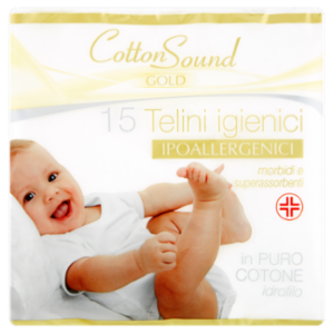 Cotton Sound Gold 15 Telini Igienici 40x80 Cm