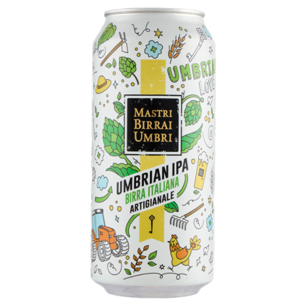 Mastri Birrai Umbri Umbrian IPA Birra Italiana Artigianale 440 ml