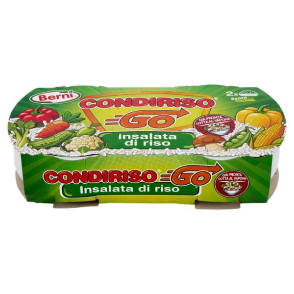 Berni Condiriso Go insalata di riso 2 x 200 g