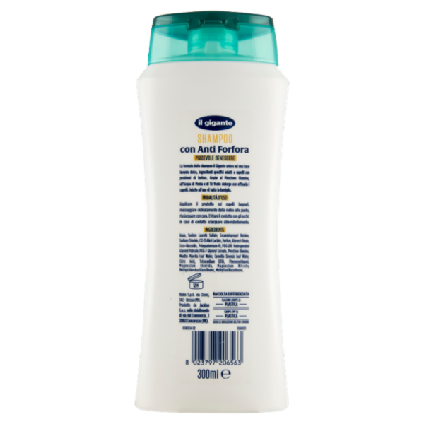 IL GIGANTE Shampoo con Anti Forfora 300 ml