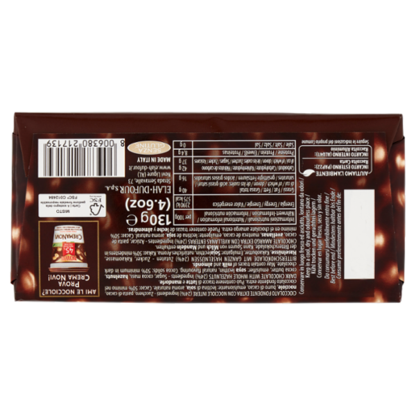 Novi Nocciolato Fondente 130 g