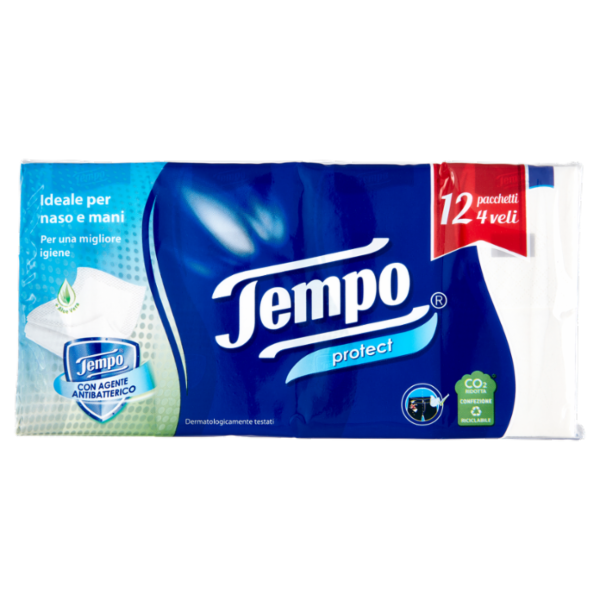 Tempo protect 4 veli 12 pz