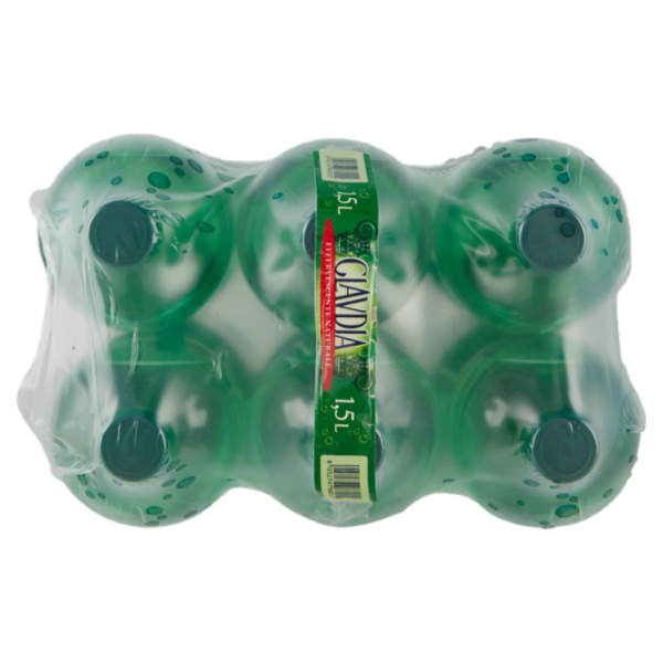 Clavdia Effervescente Naturale 6 x 1,5 L