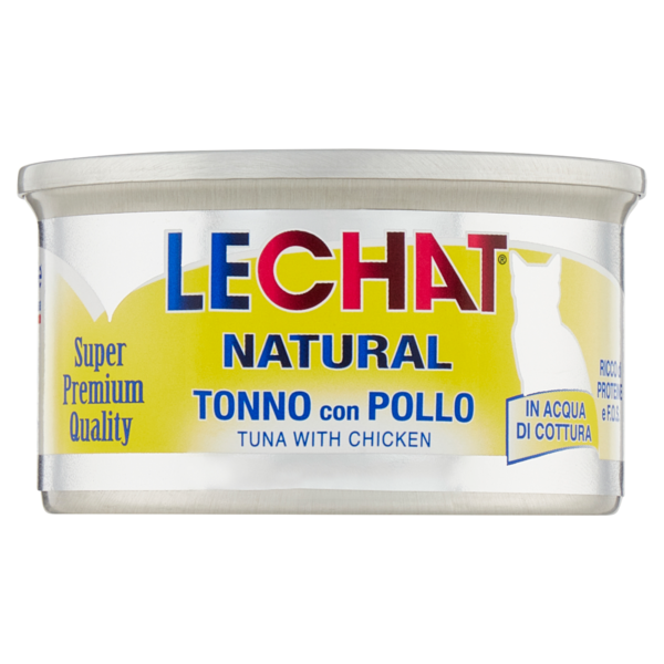 LeChat Natural Tonno con Pollo 80 g