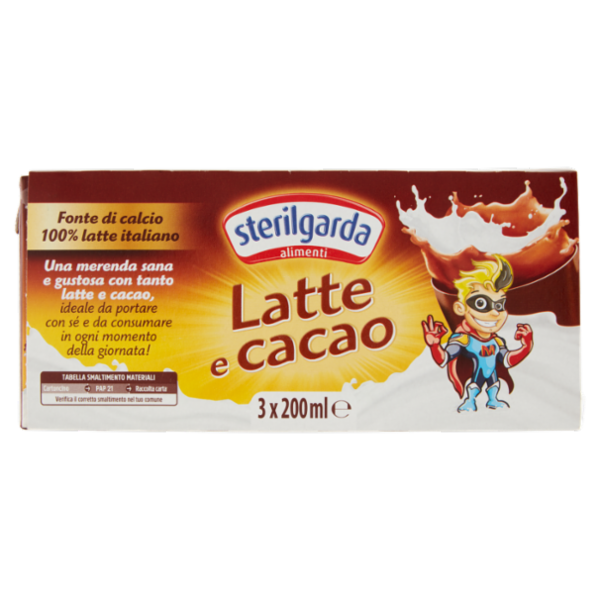 sterilgarda Latte e cacao 3 x 200 ml
