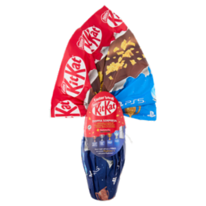KITKAT Uovo Di Pasqua Cioccolato Al Latte Con Wafer, Sorpresa e 1 KitKat Bunny 240g