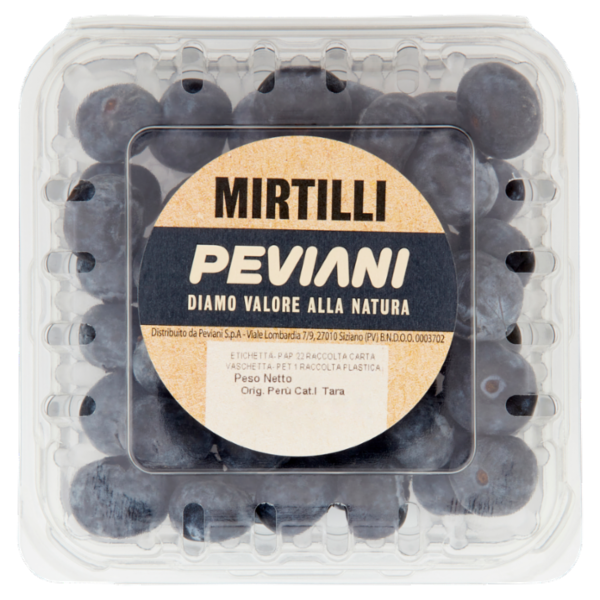 Peviani Mirtilli 125 g
