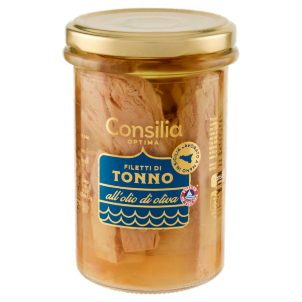 Consilia Optima Filetti di Tonno all'Olio di Oliva 300 g