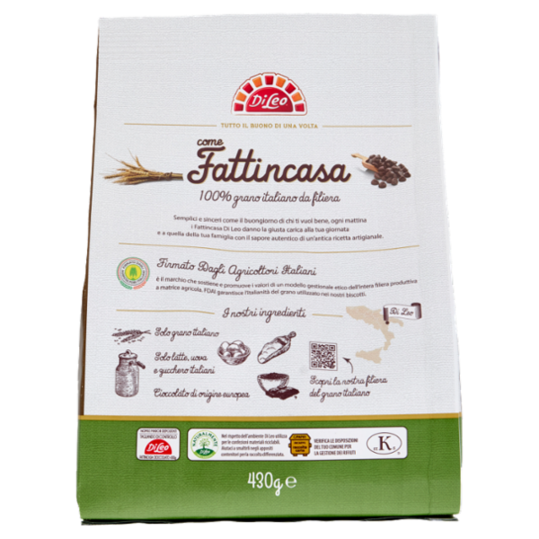 Di Leo come Fattincasa con gocce di cioccolato 430 g