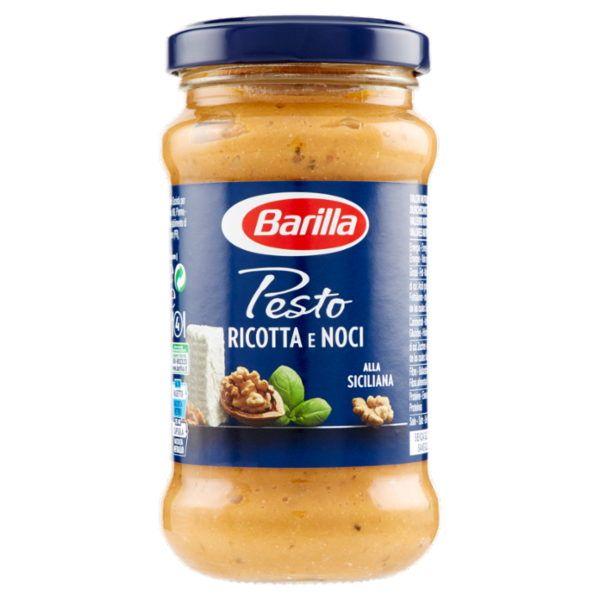 Barilla Pesto Ricotta e Noci Condimento e Sugo per Pasta 190 g