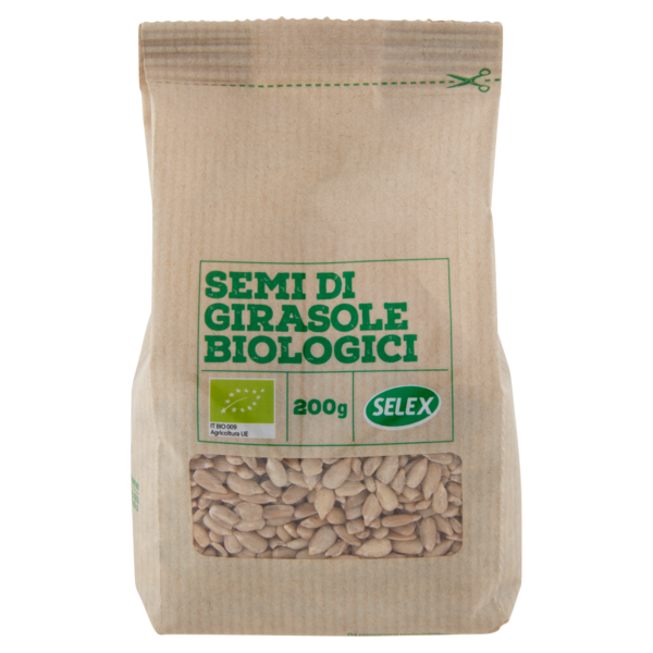 Selex Semi di Girasole Decorticati Biologici 200 g