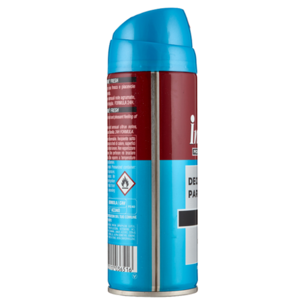 Intesa Pour Homme Deodorant Parfumé Fresh Body Spray 180 mL