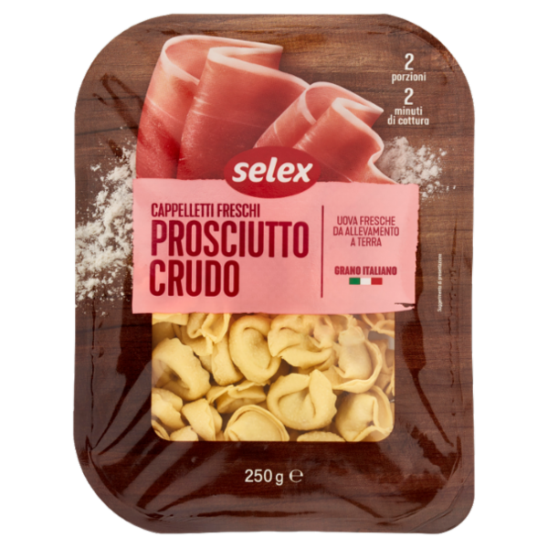 Selex Cappelletti con Prosciutto Crudo 250 g