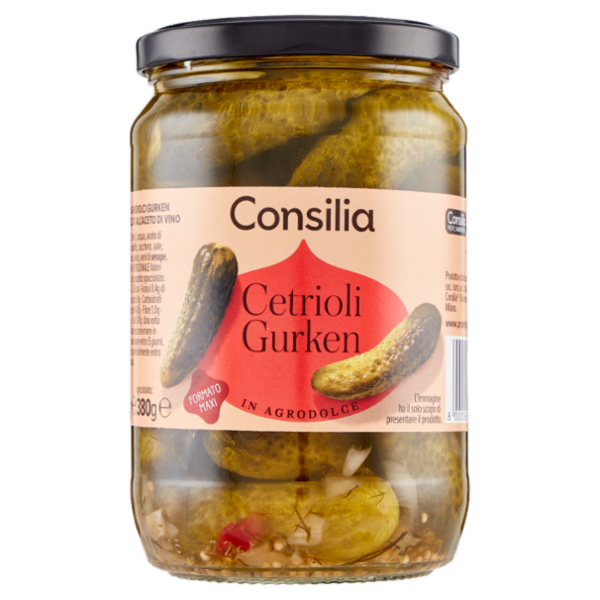 Consilia Cetrioli Gurken in Agrodolce 680 g