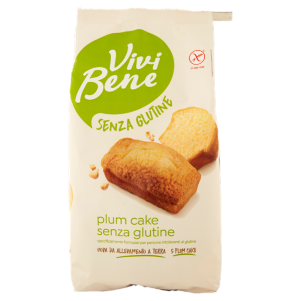Vivi Bene Senza Glutine Plum Cake Senza Glutine 250 g