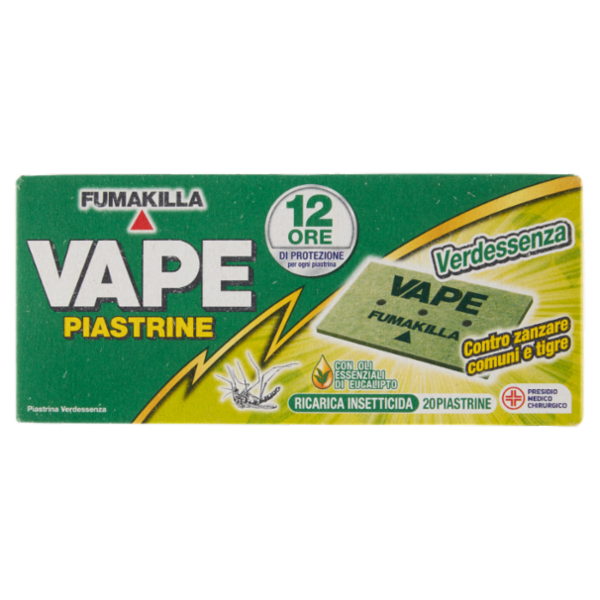 VAPE Piastrine Verdessenza 20 pz