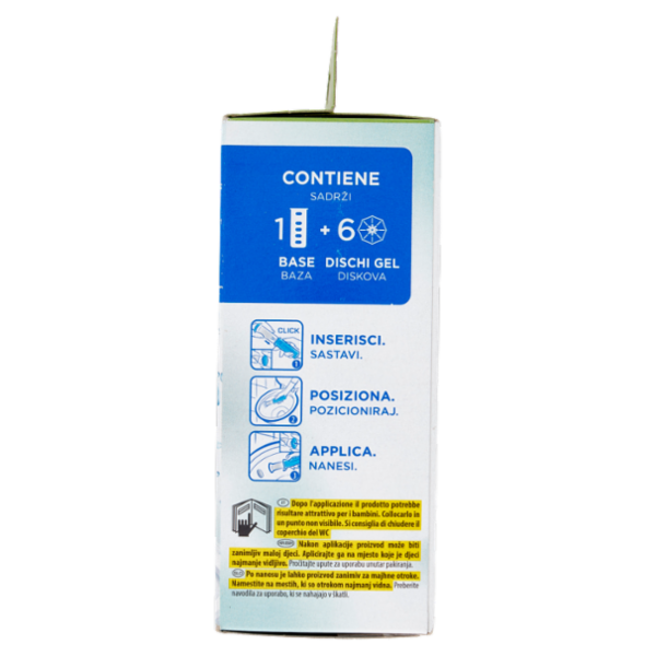 Duck Fresh Discs - Base per Dischi Gel Igienizzanti WC, Fragranza Eucalipto 36ml