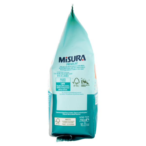 Misura Privolat Cereali e Frutta 290 g