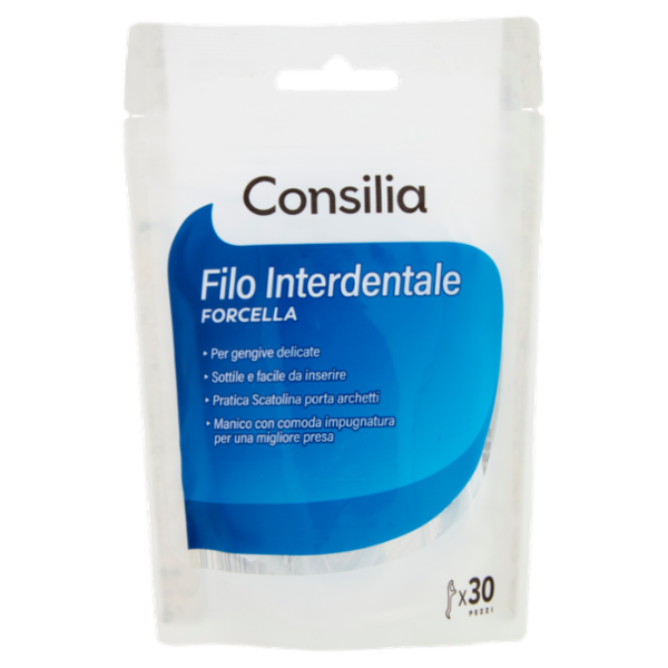 Consilia Filo Interdentale Forcella 30 pezzi