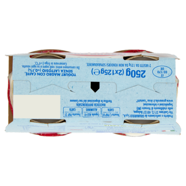 Yomo Zero Grassi Caffè 2 x 125 g