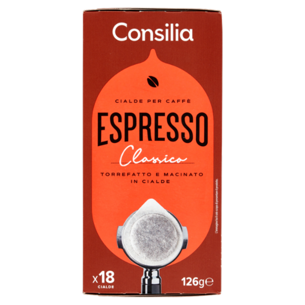 Consilia Caffè in Cialde Espresso Classico 18 pezzi