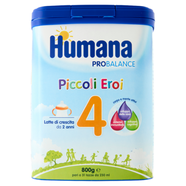 Humana Probalance Piccoli Eroi 4 Latte di crescita 800 g