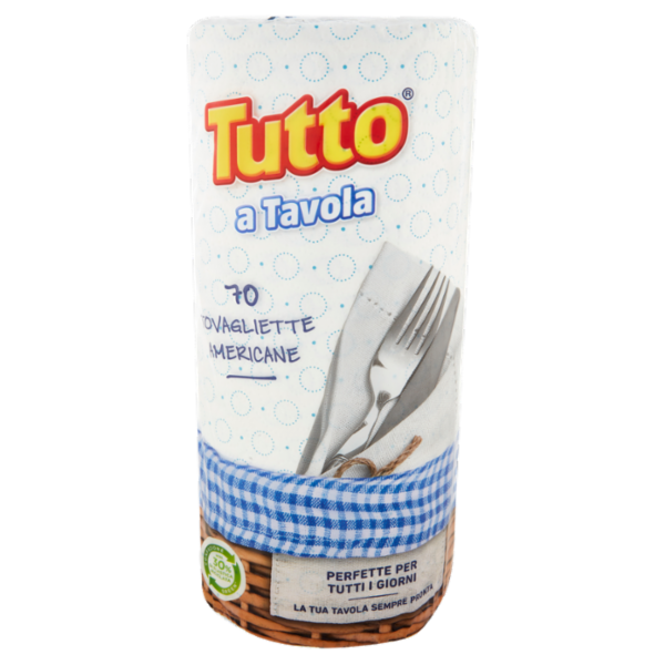 Tutto a Tavola Tovagliette Americane 70 pz