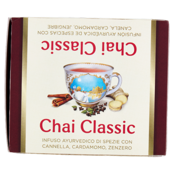 Yogi Tea Chai Classic Bio infuso ayurvedico di spezie con cannella, cardamomo e zenzero - 37,4g