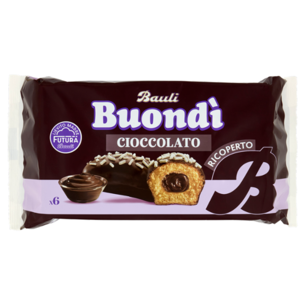Bauli Buondì Cioccolato Ricoperto 6 x 46 g